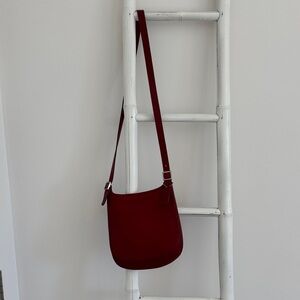 Coach Deep Red Shoulder Bag